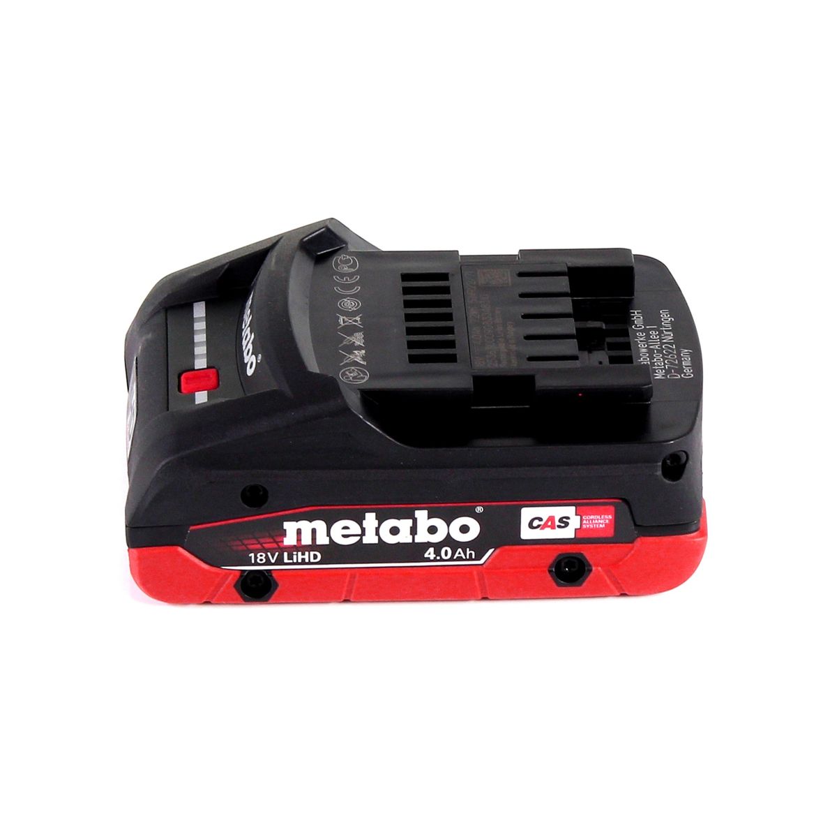 Metabo BS 18 LTX-3 BL QI perceuse-visseuse sans fil 18 V 120 Nm sans balais + 1x batterie LiHD 4,0 Ah + MetaLoc - sans chargeur