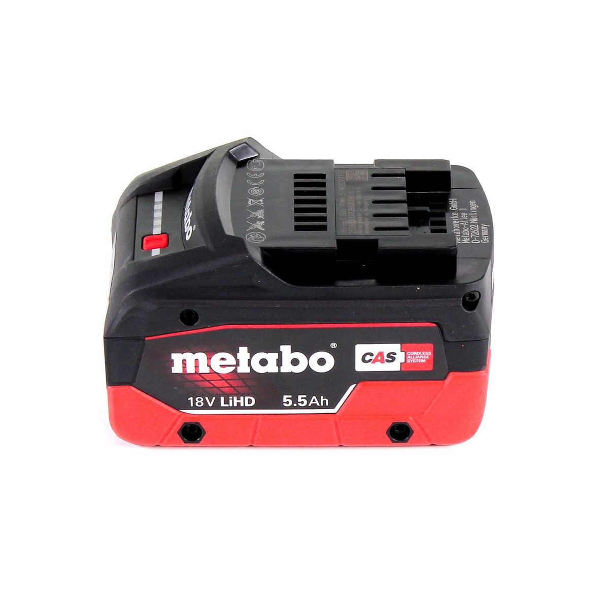 Metabo BS 18 LTX-3 BL QI perceuse-visseuse sans fil 18 V 120 Nm sans balais + 1x batterie LiHD 5,5 Ah + MetaLoc - sans chargeur