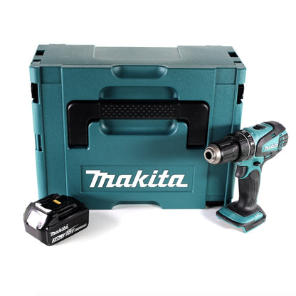 Perceuse à percussion sans fil Makita DHP 456 F1J 18 V 50 Nm + Makpac + 1x batterie 3,0 Ah - sans chargeur