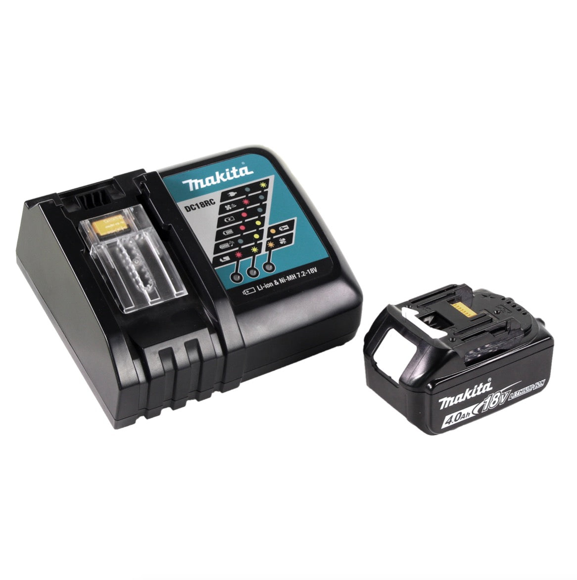 Perceuse à percussion sans fil Makita DHP 456 RM1J 18 V 50 Nm + Makpac + 1 batterie 4,0 Ah + chargeur