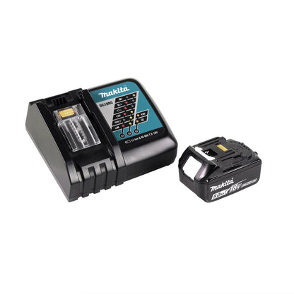 Perceuse à percussion sans fil Makita DHP 456 RT1J 18 V 50 Nm + Makpac + 1 batterie 5,0 Ah + chargeur