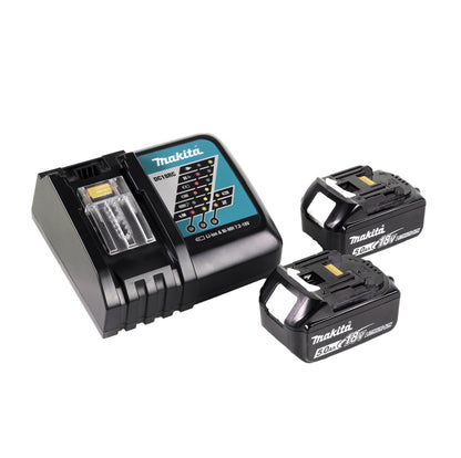 Makita DHP 456 RTJ perceuse à percussion sans fil 18 V 50 Nm + Makpac + 2x batterie 5,0 Ah + chargeur