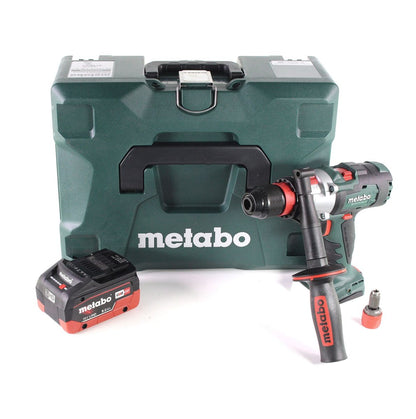 Perceuse à percussion sans fil Metabo SB 18 LTX-3 BL QI 18 V 120 Nm sans balai + 1x batterie LiHD 8,0 Ah + métaBOX - sans chargeur