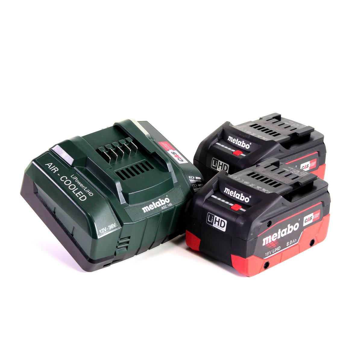 Perceuse à percussion sans fil Metabo SB 18 LTX-3 BL QI 18 V 120 Nm sans balais + 2 batteries LiHD 8,0 Ah + chargeur + métaBOX