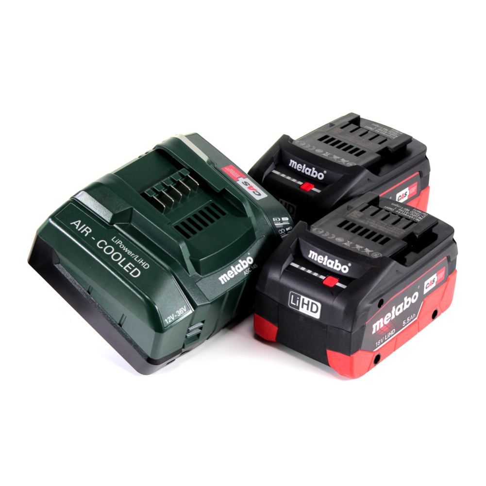 Metabo SSE 18 LTX BL Akku Säbelsäge Reciprosäge 18 V Brushless + 2x Akku 5,5 Ah + Ladegerät + metaBOX - Toolbrothers