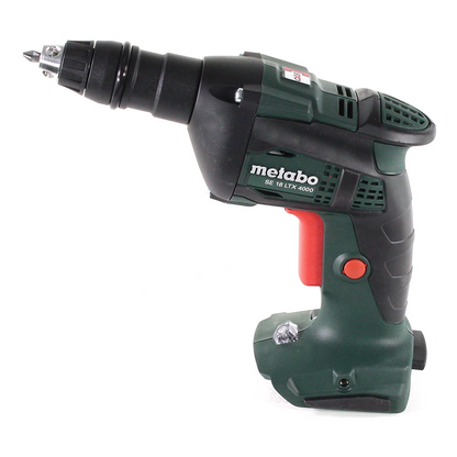 Visseuse à cloison sèche sans fil Metabo SE 18 LTX 4000 18 V 7 Nm 1/4" + 2x batterie LiHD 5,5 Ah + chargeur + MetaLoc