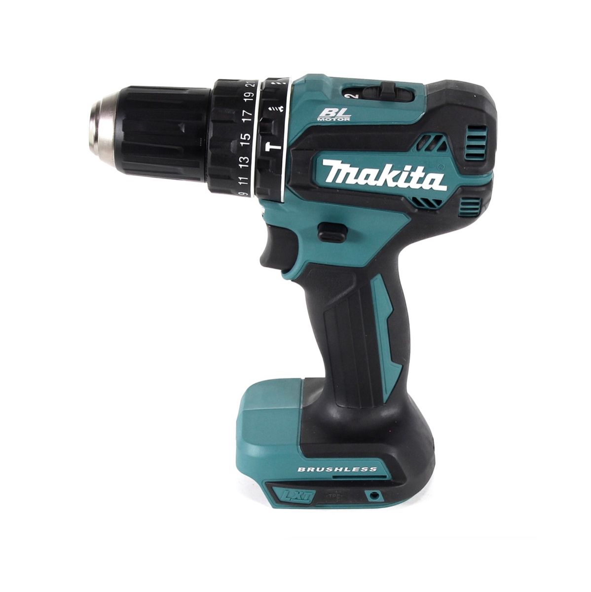 Makita DHP 485 SFTK Akku Schlagbohrschrauber 18 V 50 Nm Brushless + 1x Akku 3,0 Ah + Ladegerät + 101 tlg. Zubehörset + Koffer