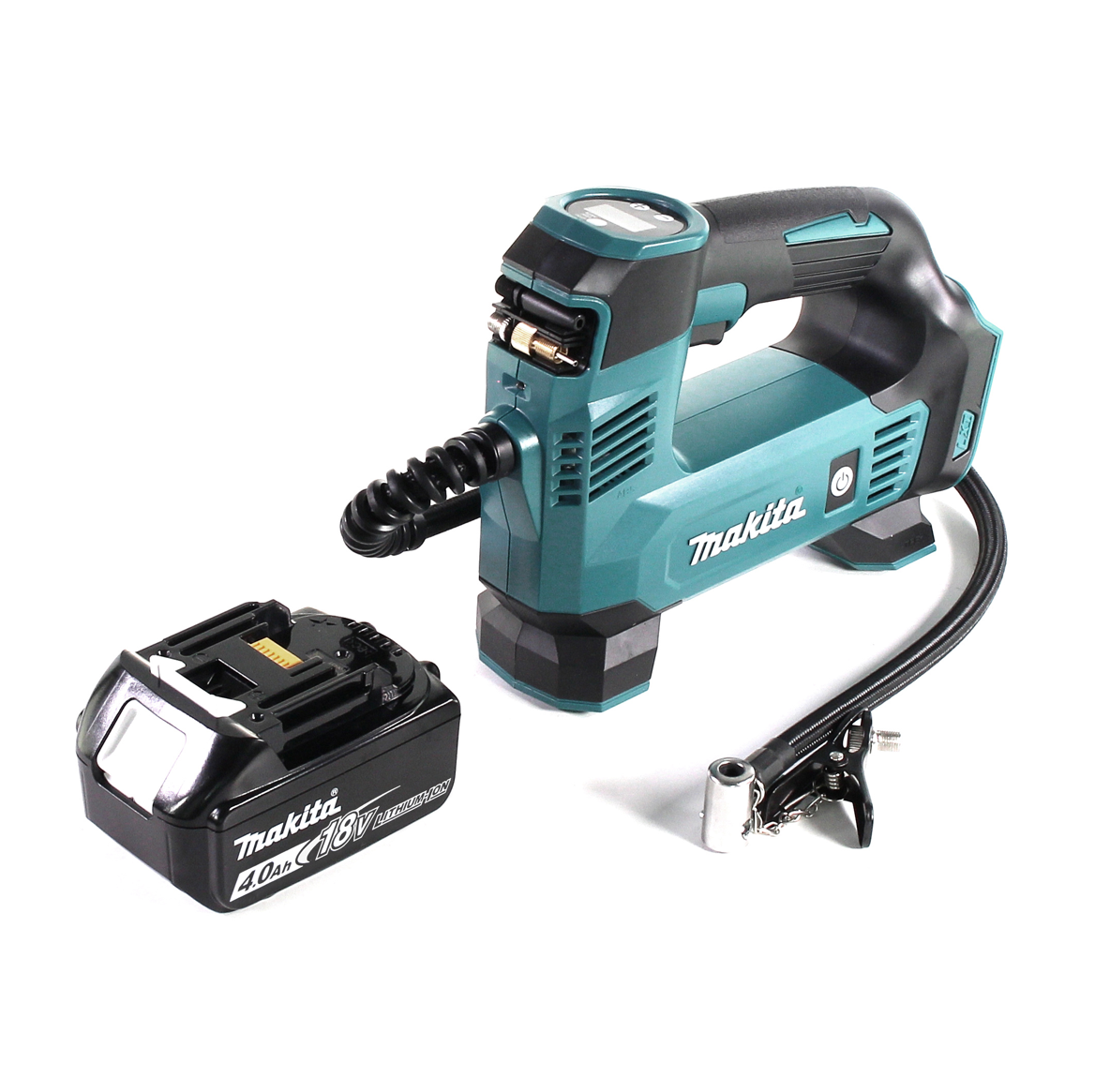 Makita DMP 180 M1 Akku Kompressor 18 V 8,3 bar + 1x Akku 4,0 Ah - ohne Ladegerät - Toolbrothers