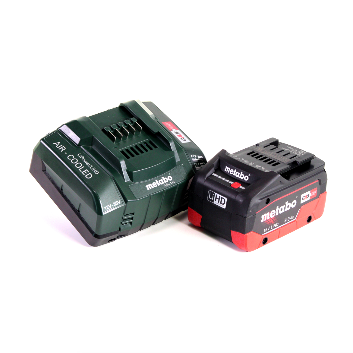 Ponceuse à bande à batterie Metabo RB 18 LTX 60 18 V 60 mm + 1 batterie LiHD 8,0 Ah + chargeur