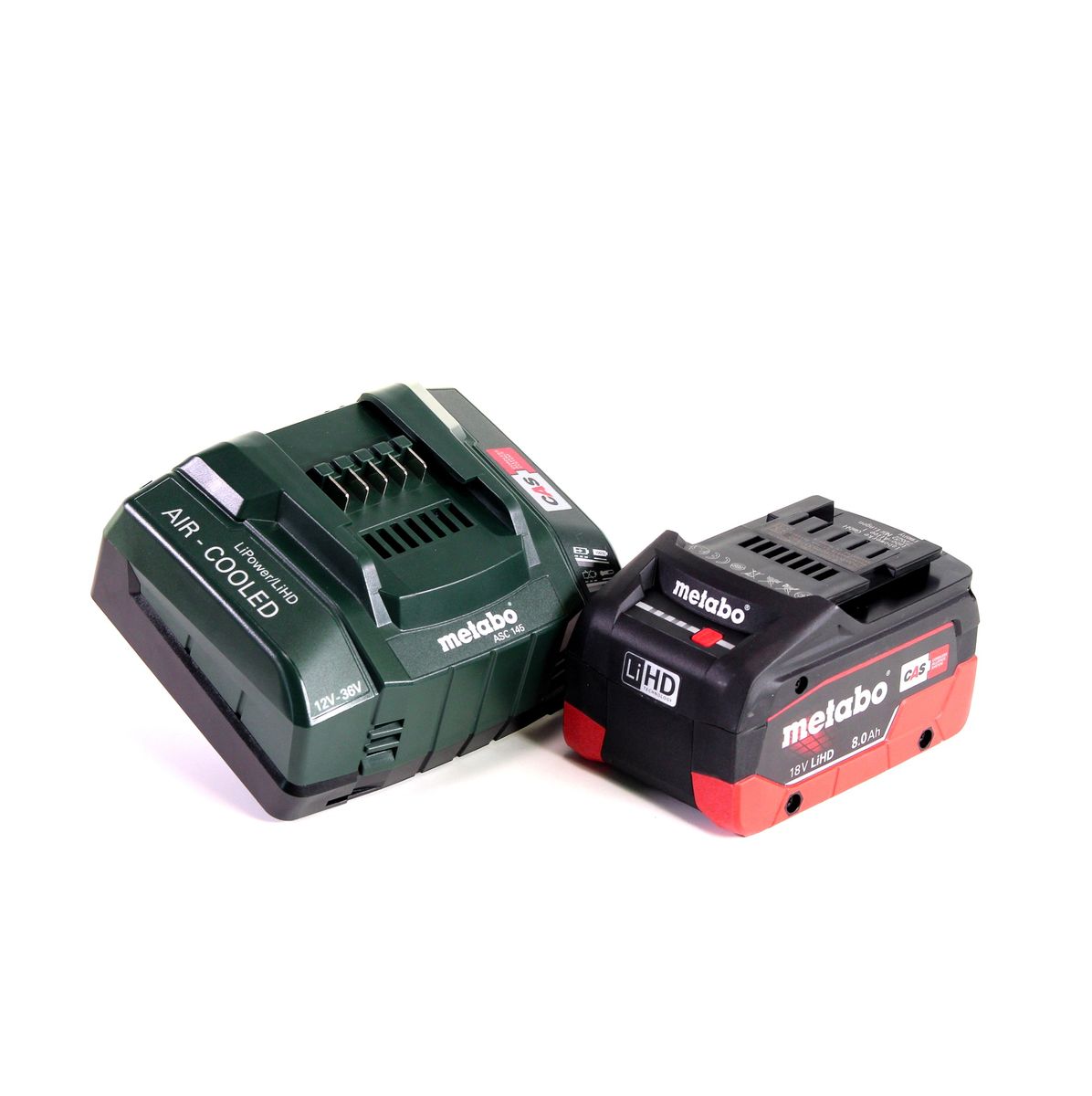 Metabo SCV 18 LTX BL 1,6 Cisaille à tôle sans fil 18V Brushless + 1x Batterie LiHD 8,0 Ah + Chargeur + Coffret MetaLoc