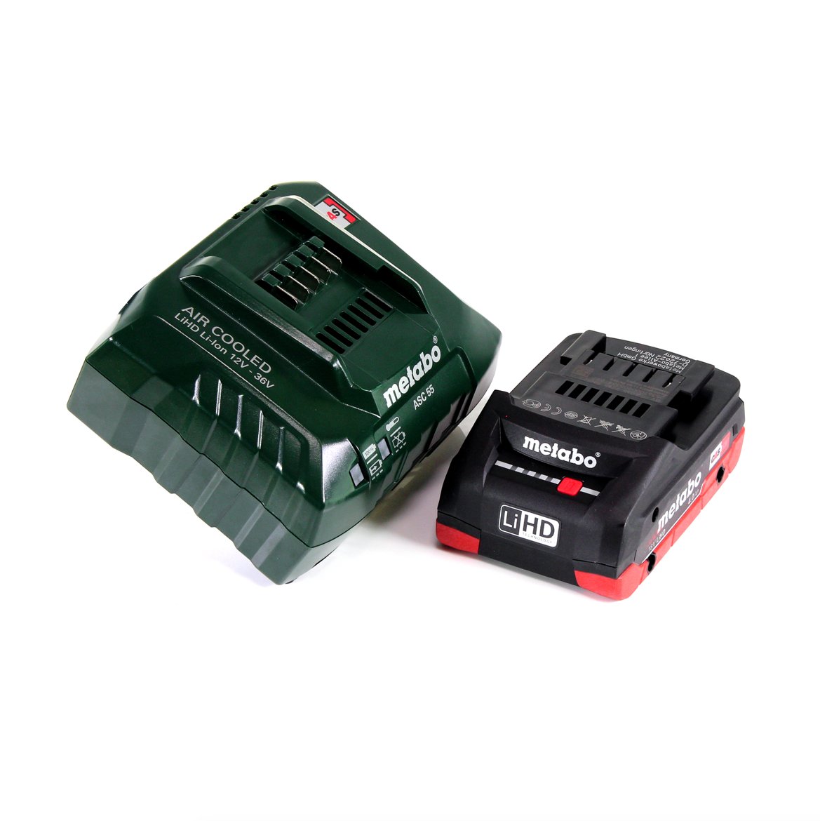 Lime à batterie Metabo BF 18 LTX 90 18 V 90 mm + 1 batterie LiHD 4,0 Ah + chargeur