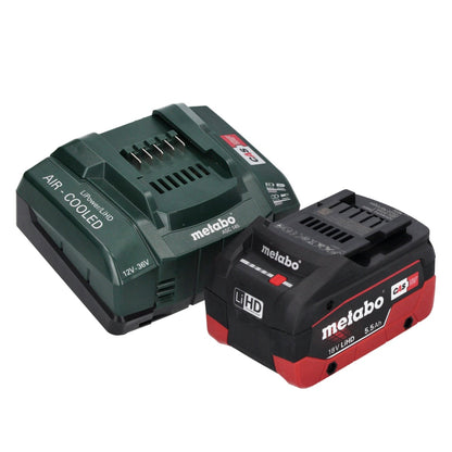 Metabo NIV 18 LTX BL 1.6 Akku Nibbler 18 V Brushless Knabber + 1x LiHD Akku 5,5 Ah + Ladegerät + metaBOX