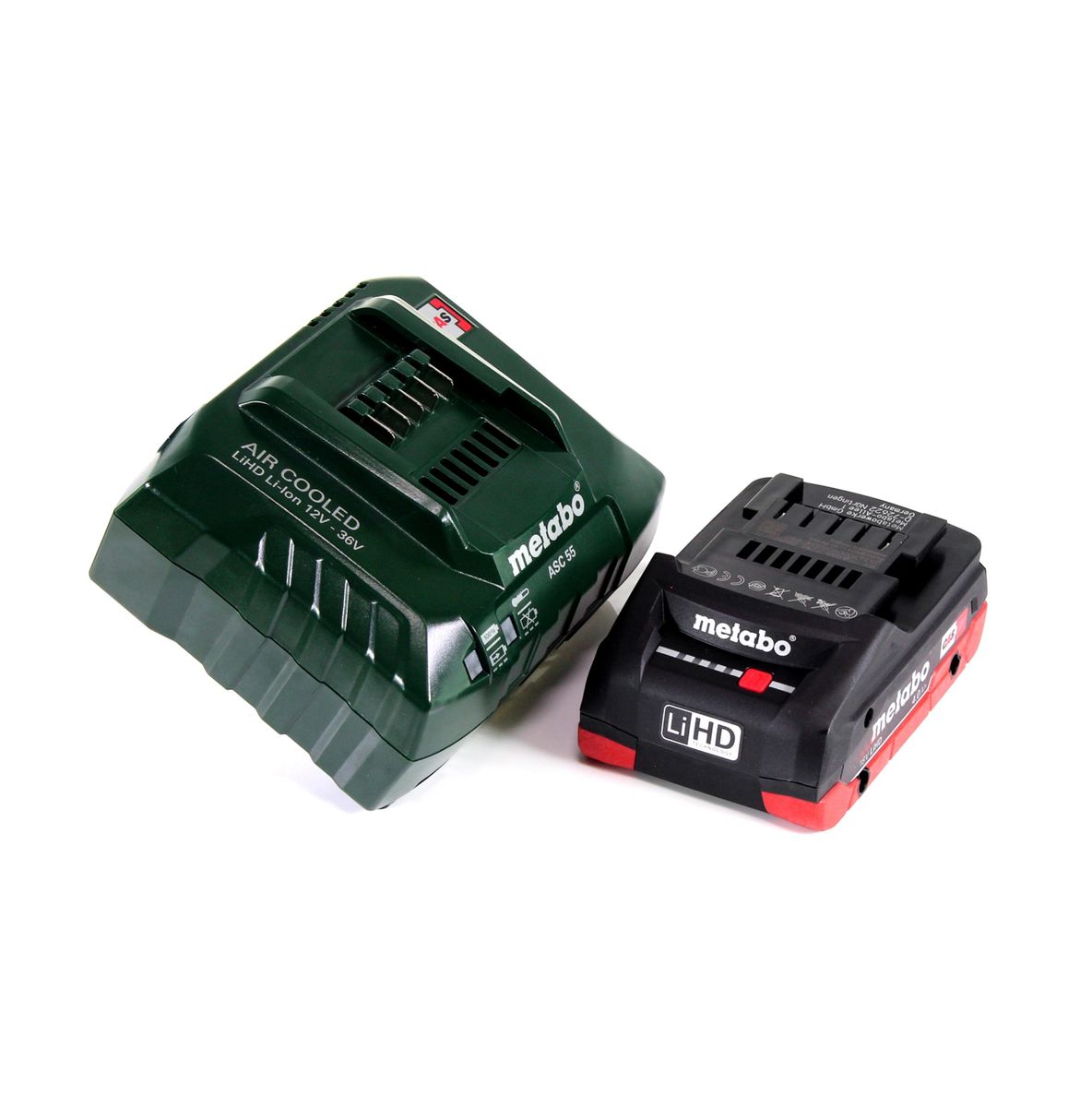 Metabo SCV 18 LTX BL 1.6 Cisaille à tôle sans fil Brushless + 1x Batterie LiHD 4,0 Ah, 18 V  + Chargeur + Coffret MetaLoc