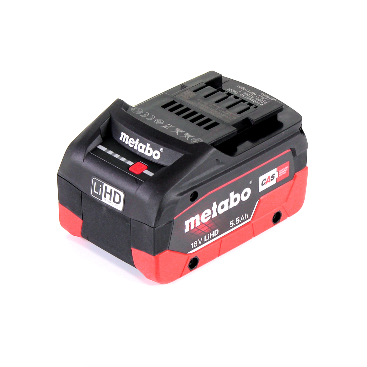 Metabo KHA 18 LTX BL 24 Marteau combiné à batterie Quick 18 V 2,2 J SDS-plus brushless + 1x batterie LiHD 5,5 Ah + MetaLoc - sans chargeur