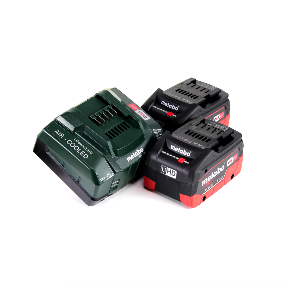 Metabo KHA 18 LTX BL 24 Marteau combiné à batterie Quick 18 V 2,2 J SDS-plus brushless + 2x batterie LiHD 5,5 Ah + chargeur + MetaLoc