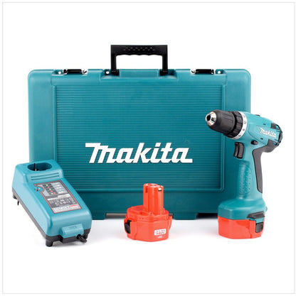 Makita 6281 DWAE 14,4 V Akku Bohrschrauber + 2x 1,9 Ah Akku + Lader + Koffer - Toolbrothers