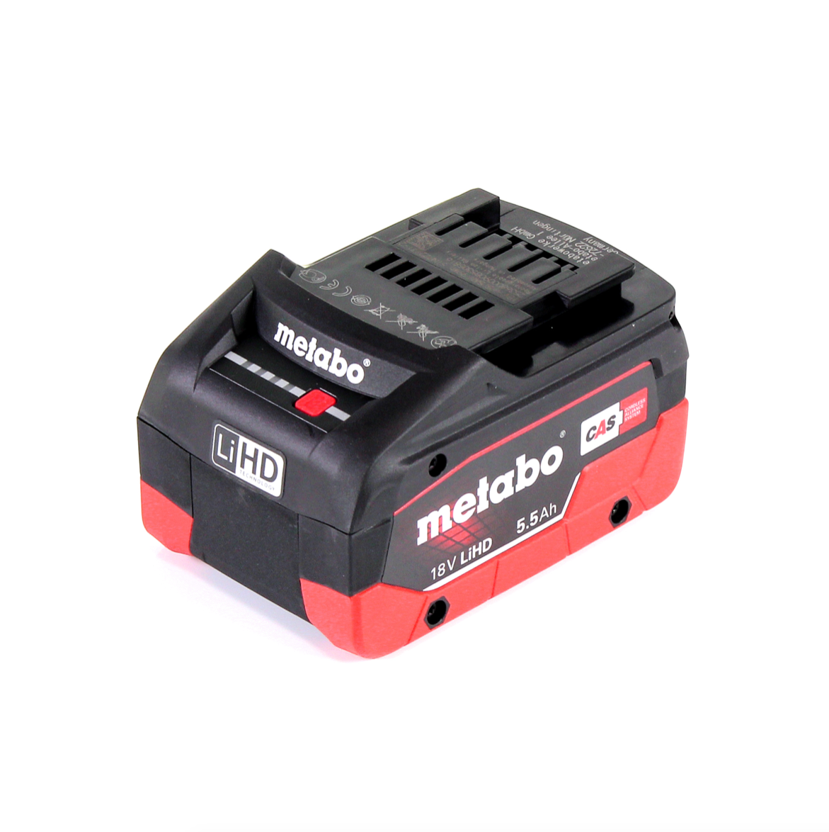 Meuleuse droite à batterie Metabo GA 18 LTX 18 V + 1x batterie LiHD 5,5 Ah + MetaLoc - sans chargeur