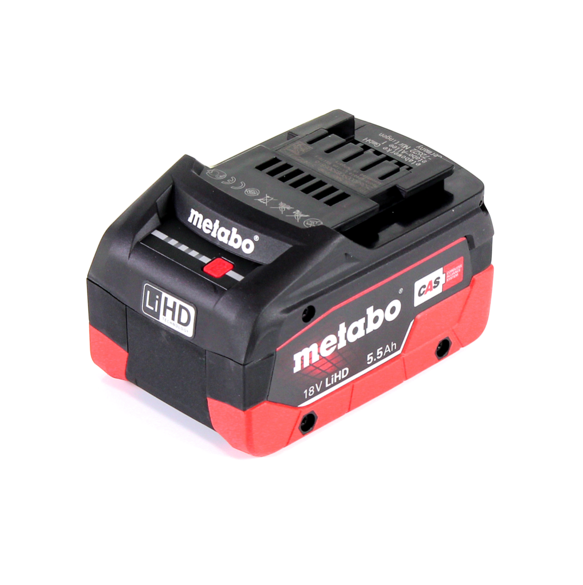 Metabo PA 14.4-18 LED-USB adaptateur secteur pour batterie, kit de base avec 1x batterie LiHD 5,5 Ah - sans chargeur