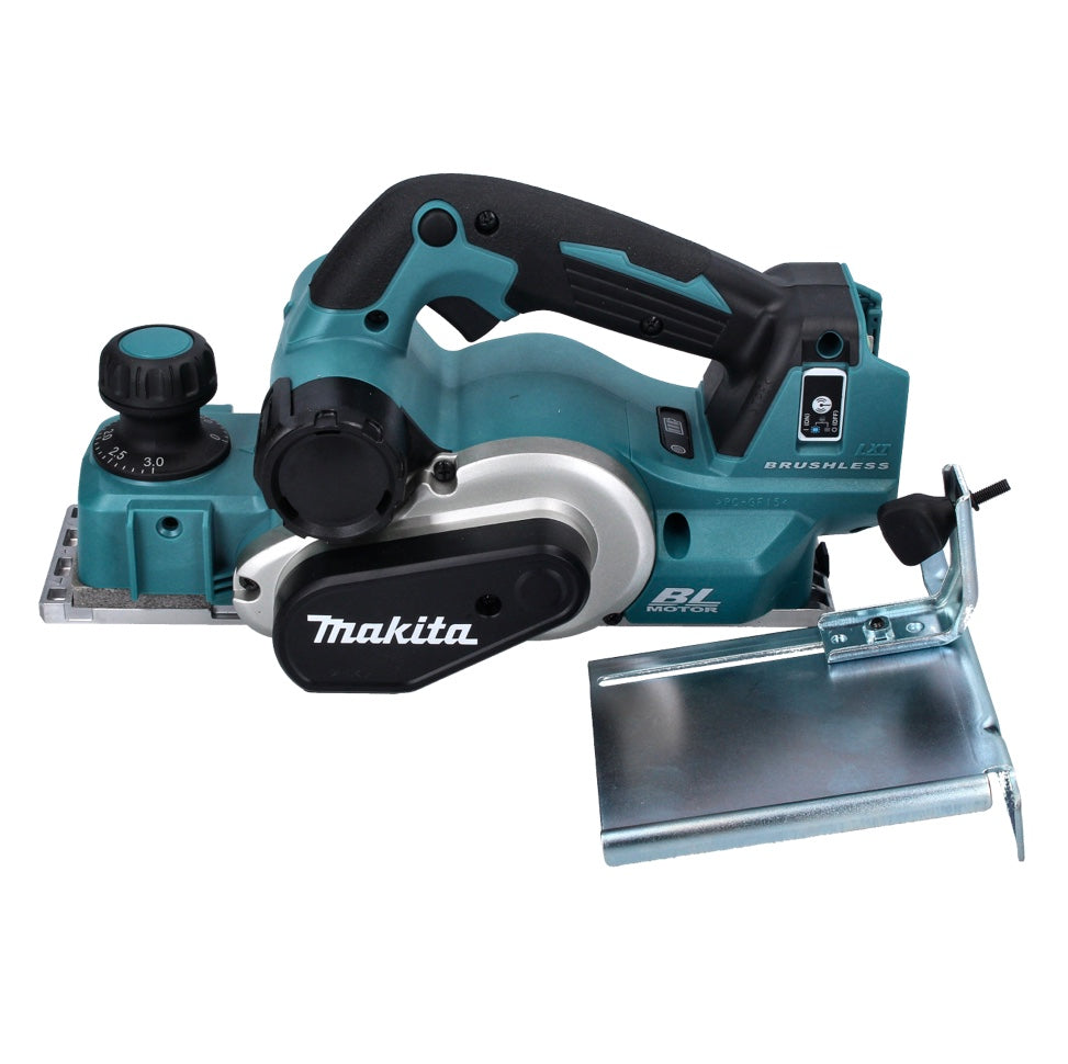 Makita DKP 181 Z Rabot sans fil 82 mm, 18 V, sans balai, Solo - sans batterie, sans chargeur