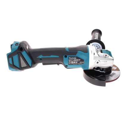 Makita DGA 519 Z Meuleuse d'angle sans fil 125 mm 18 V, sans balai, X-Lock Solo - sans batterie, sans chargeur