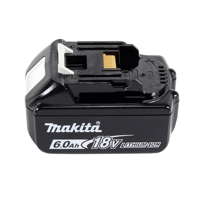 Makita DCO 180 G1J Affleureuse pour plaque de plâtre sans fil 18 V, 30.000 U/min + 1x Batterie 6,0 Ah + Coffret Makpac - sans chargeur