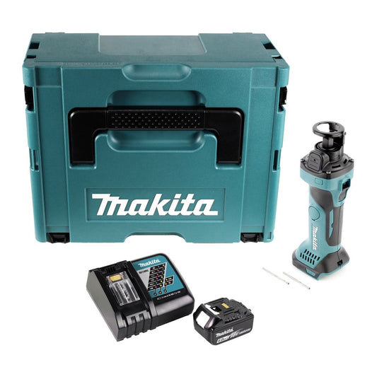 Makita DCO 180 RG1J Coupeuse Rotative Sans Fil 18 V + 1x Batterie 6,0 Ah + Chargeur + Coffret Makpac