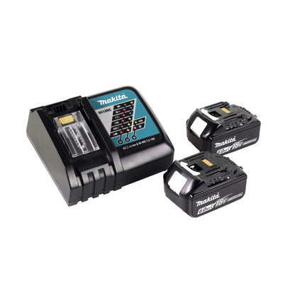 Makita DFR 550 RGJ Akku Magazinschrauber 18 V 25 - 55 mm + 2x Akku 6,0 Ah + Ladegerät + Makpac