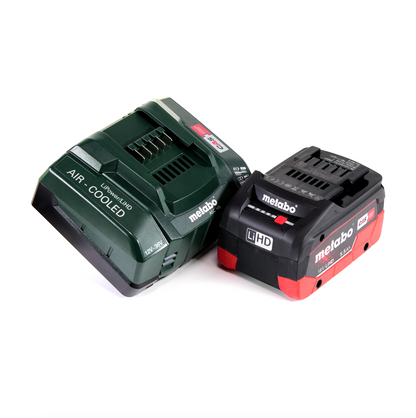 Perceuse-visseuse sans fil Metabo BS 18 L BL Q 18 V 60 Nm sans balais + MetaLoc + 1 batterie LiHD 5,5 Ah + chargeur