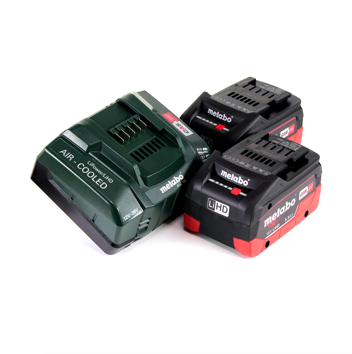 Perceuse-visseuse sans fil Metabo BS 18 L BL Q 18 V 60 Nm sans balais + MetaLoc + 2 batteries LiHD 5,5 Ah + chargeur