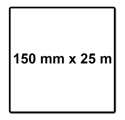 Meisterling Universal Band / Multi Band MicroPLUS 150 mm x 25 m 4 Stück ( 4x 006050000441 ) Klebeband