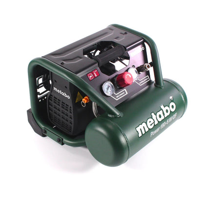 Metabo Power 180-5 W OF Kompressor 8 bar 1,1 kW ( 601531000 ) 5 l Kesselgröße ölfrei