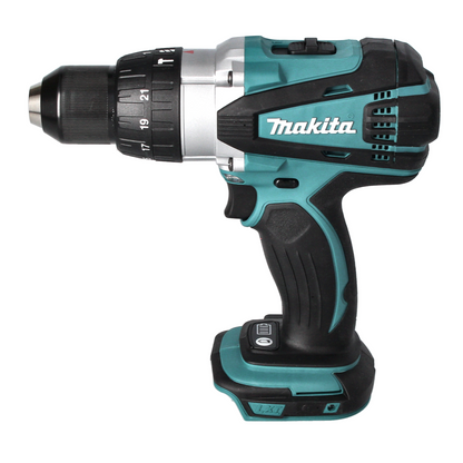 Makita DHP 458 G1 Perceuse-visseuse à percussion sans fil 18 V 91 Nm + 1x Batterie 6,0 Ah - sans chargeur