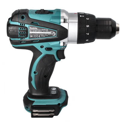 Makita DHP 458 RG Perceuse-visseuse à percussion sans fil 18 V 91 Nm + 2x Batteries 6,0 Ah + Chargeur