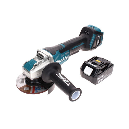 Makita DGA 519 F1 Akku Winkelschleifer 18 V 125 mm Brushless X-Lock + 1x Akku 3,0 Ah -  ohne Ladegerät