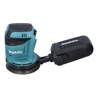 Makita DBO 180 RG Akku Exzenterschleifer 18 V 125 mm + 2x Akku 6,0 Ah + Ladegerät - Toolbrothers