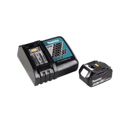 Makita DGA 519 RM1 Meuleuse d'angle sans balais 18 V 125 mm X-Lock + 1 batterie 4,0 Ah + chargeur