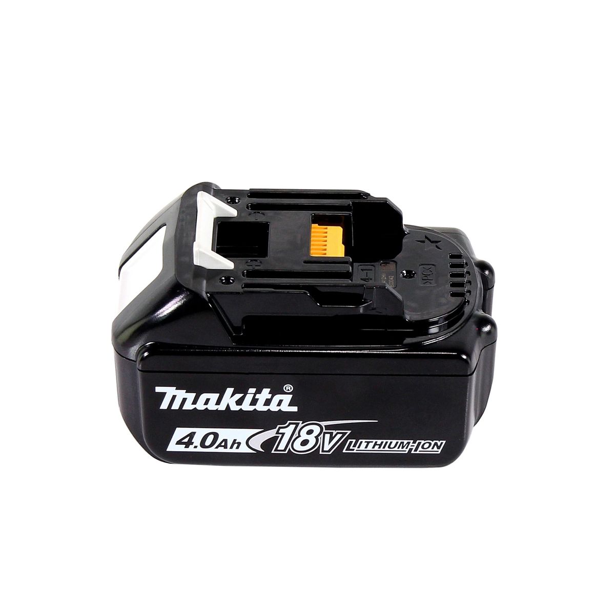 Makita DGA 519 M1J Akku Winkelschleifer 18 V 125 mm Brushless X-Lock + 1x Akku 4,0 Ah + Makpac - ohne Ladegerät