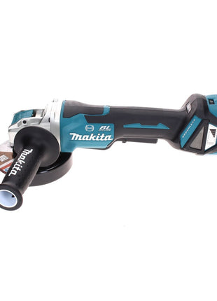 Makita DGA 519 T1J Meuleuse d'angle sans balais 18 V 125 mm X-Lock + 1x batterie 5,0 Ah + Makpac - sans chargeur