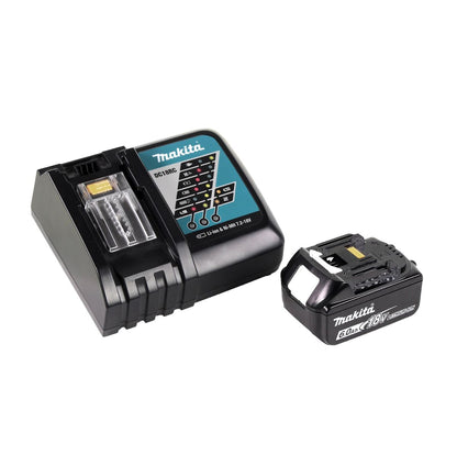 Meuleuse d'angle sur batterie Makita DGA 519 RG1J 18 V 125 mm sans balais X-Lock + 1x batterie 6,0 Ah + chargeur + Makpac