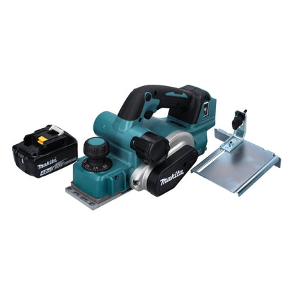 Makita DKP 181 M1 rabot pliant sur batterie 82 mm 18 V sans balais + 1x batterie 4,0 Ah - sans chargeur