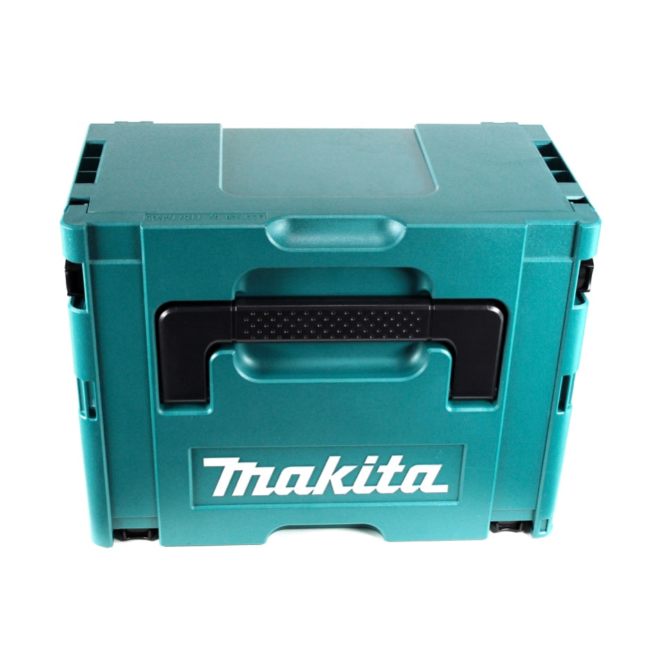 Makita DKP 181 RMJ rabot pliable à batterie 82 mm 18 V sans balais + 2x batteries 4,0 Ah + chargeur + Makpac