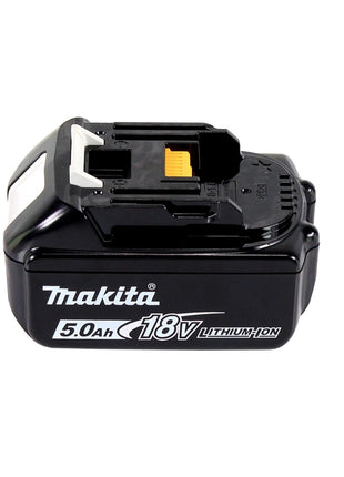 Cepillo plegable a batería Makita DKP 181 T1 82 mm 18 V sin escobillas + 1x batería 5,0 Ah - sin cargador