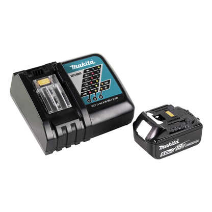 Makita DML 801 RG1 Lampe de chantier sans fil 14,4 - 18 V + 1x Batterie 6,0 Ah + Chargeur