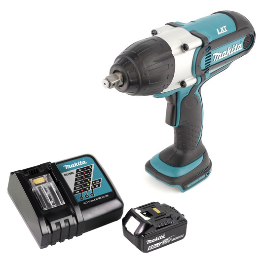 Makita DTW 450 RG1 Visseuse à chocs sans fil 18 V 440 Nm 1/2" + 1x Batterie 6,0 Ah + Chargeur