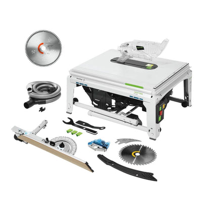 Festool TKS 80 EBS Tischkreissäge 2200 Watt 254 mm ( 575781 ) + Spezial Kreissägeblatt TF80 L ( 575977 )