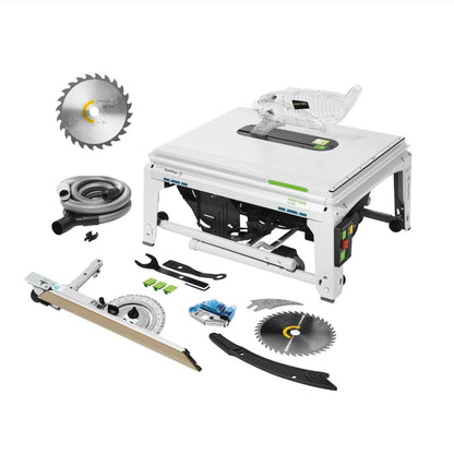 Festool TKS 80 EBS Tischkreissäge 2200 Watt 254 mm ( 575781 ) + Panther Kreissägeblatt PW24 ( 575974 )