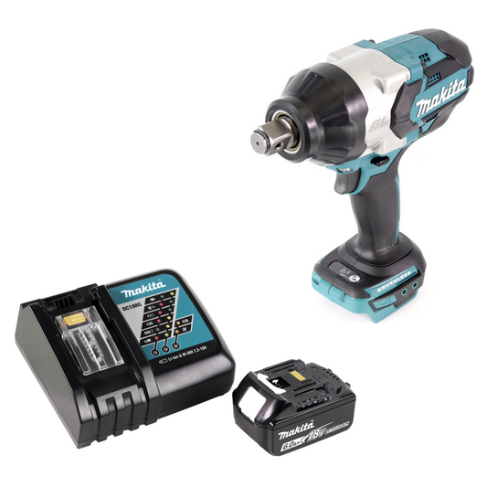 Makita DTW 1001 RG1 Akku Schlagschrauber 18V 3/4“ 1050Nm Brushless + 1x Akku 6,0 Ah + Ladegerät