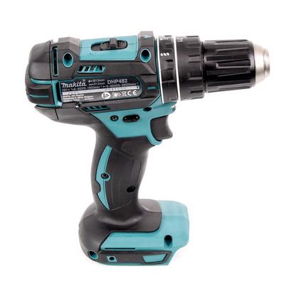 Makita DHP 482 RG Akku Schlagbohrschrauber 18 V 62 Nm + 2x Akku 6,0 Ah + Ladegerät - Toolbrothers