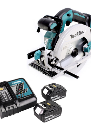 Makita DHS 680 RG Akku Handkreissäge 18 V 165 mm Brushless + 2x Akku 6,0 Ah + Ladegerät - Toolbrothers