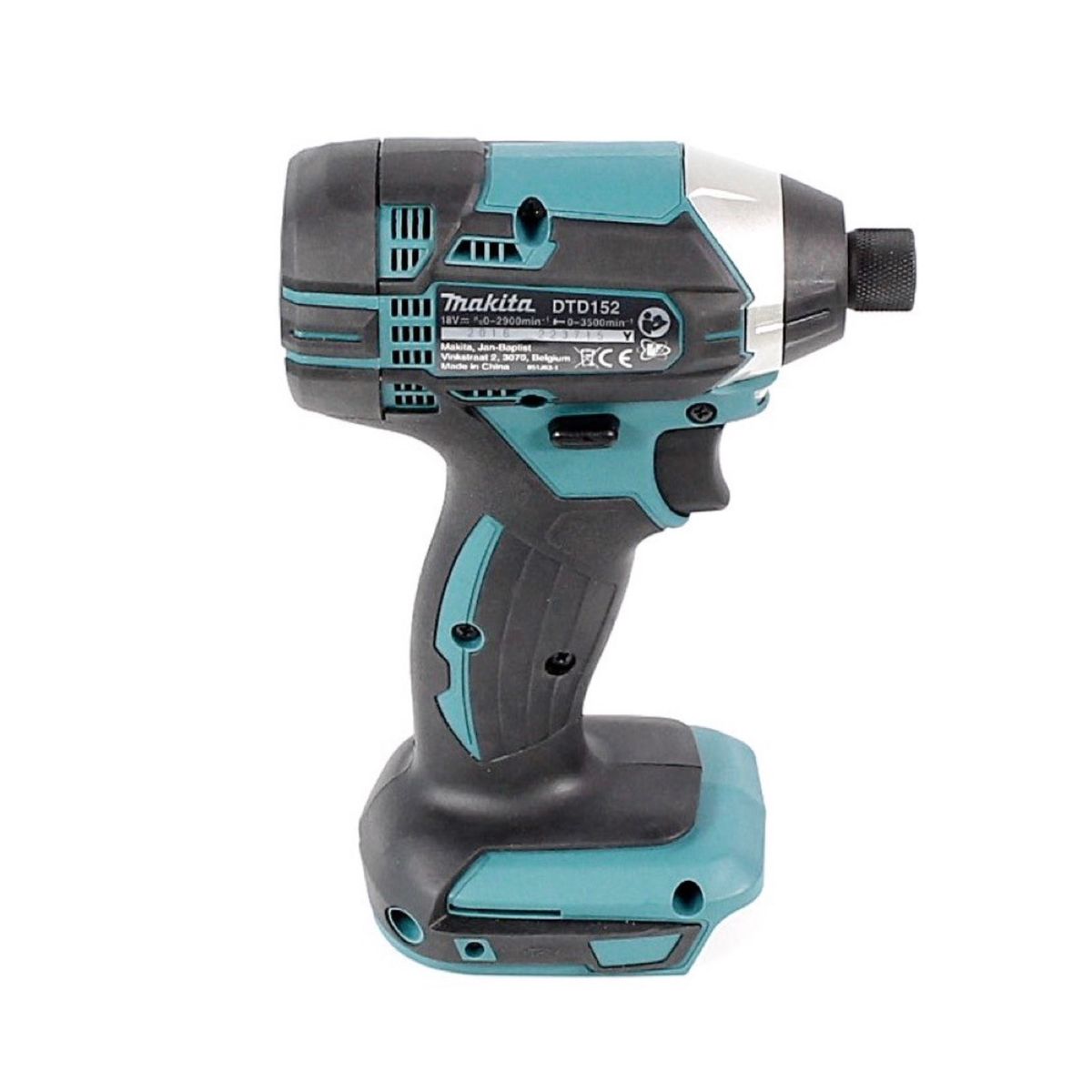 Makita DTD 152 RG1 Visseuse à chocs sans fil 18 V 165 Nm + 1x Batterie 6,0 Ah + Chargeur